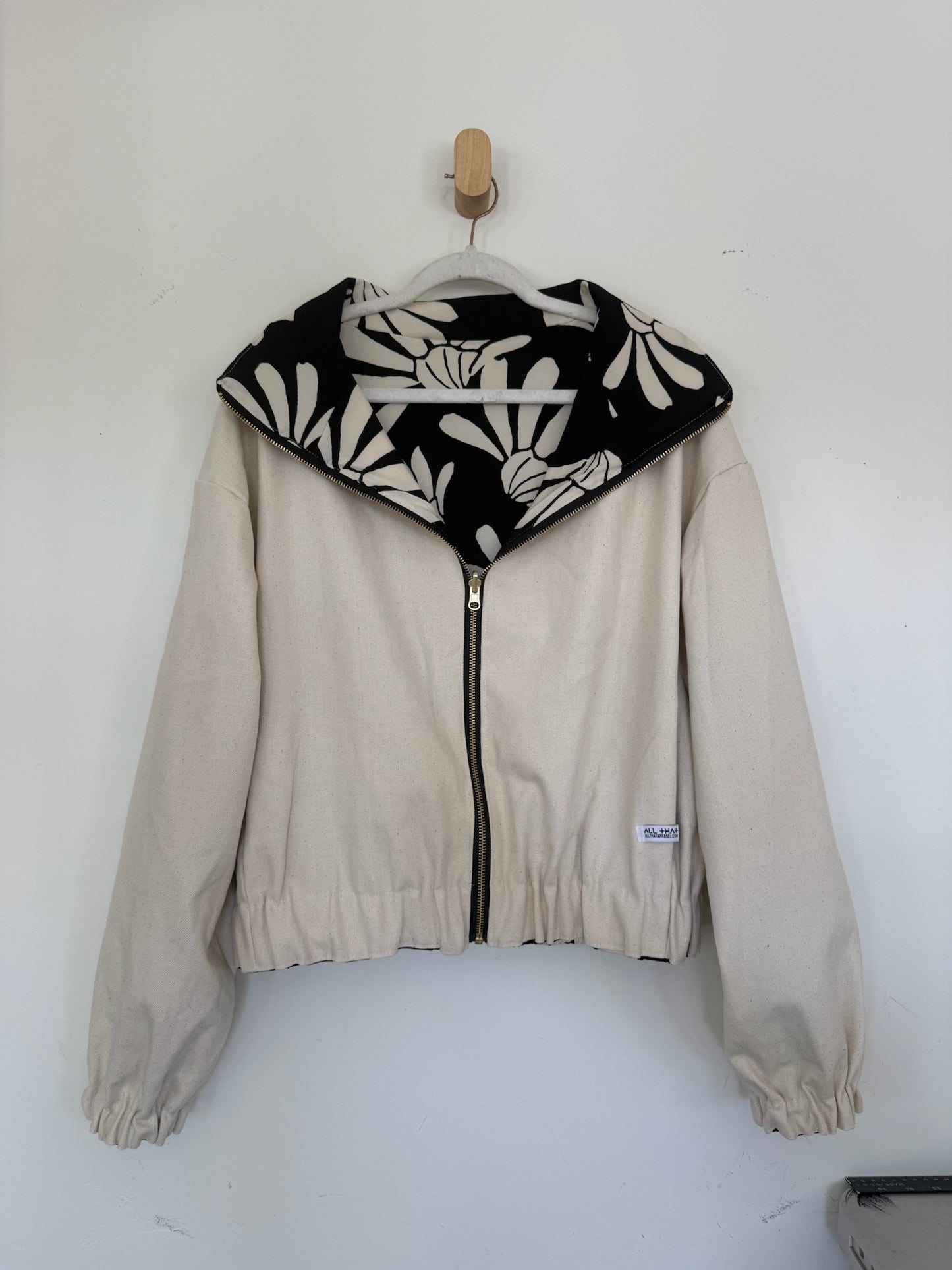 Reversible Upcycled Jacket - Cozy, Oversized & Handmade in San Diego
