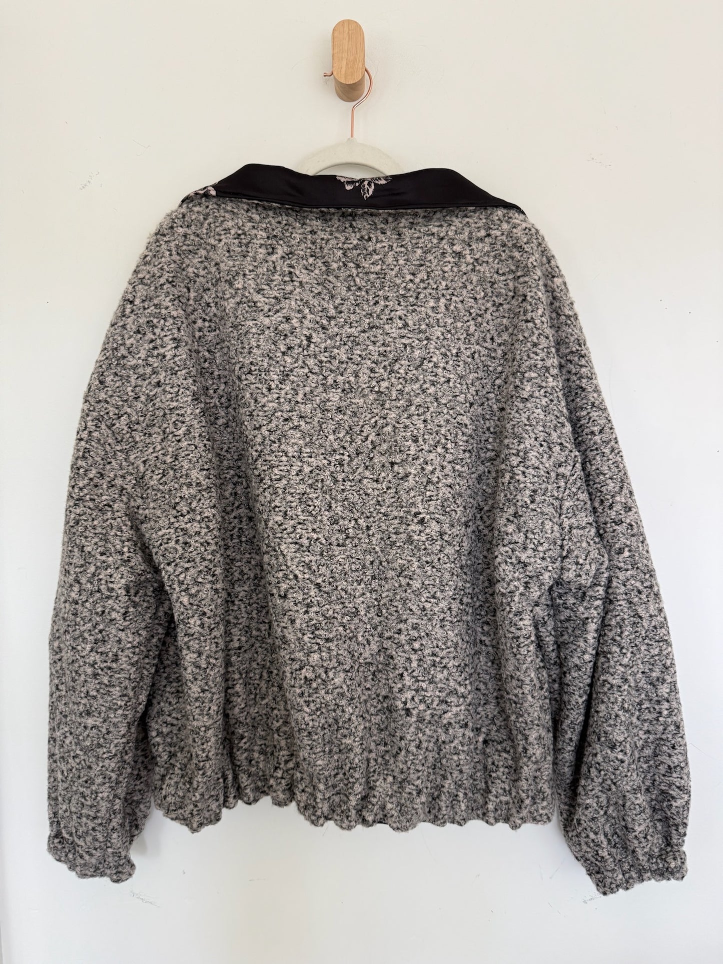 Reversible Upcycled Jacket - Cozy, Oversized & Handmade in San Diego