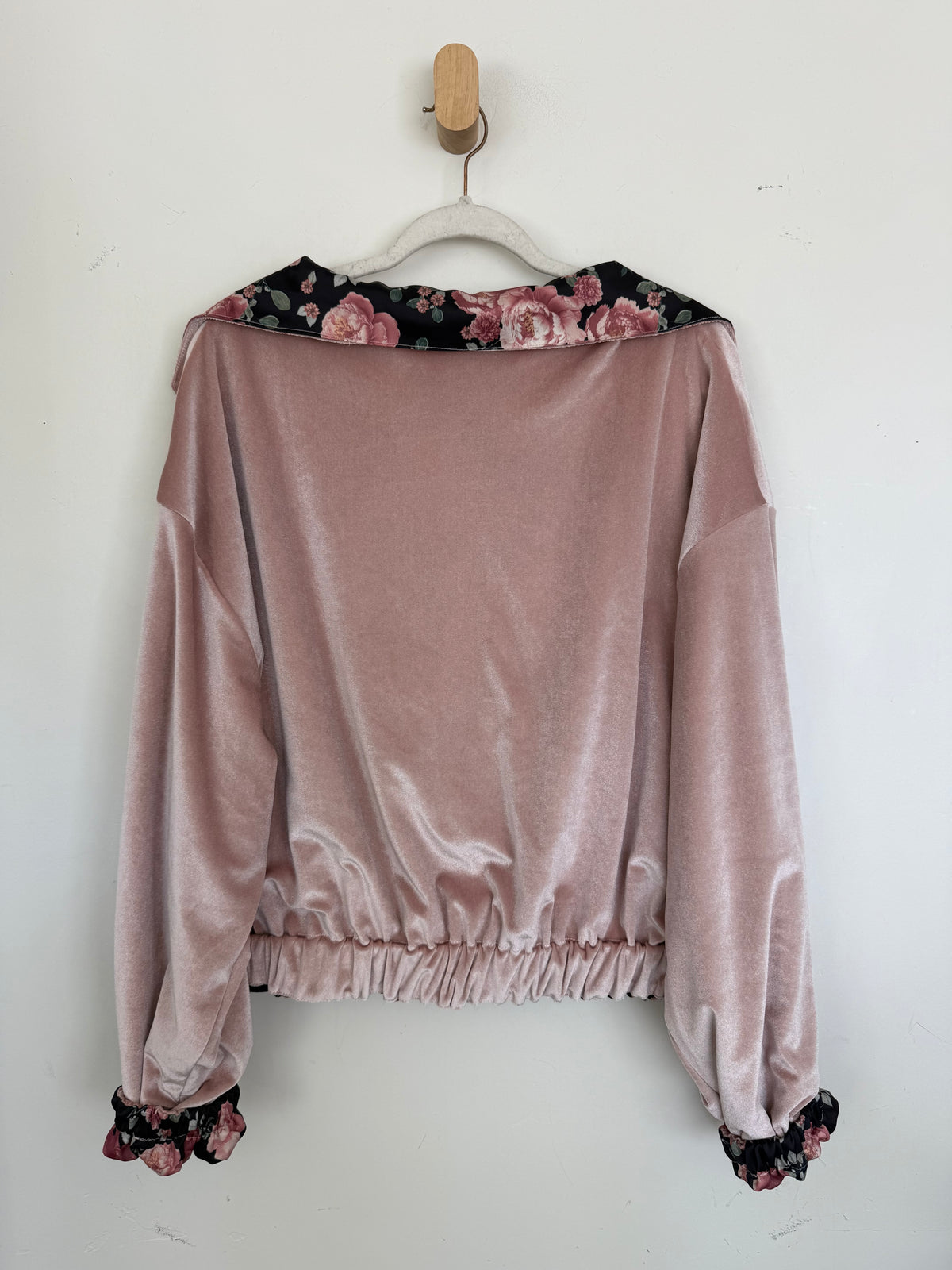 Reversible Upcycled Jacket - Cozy, Oversized & Handmade in San Diego