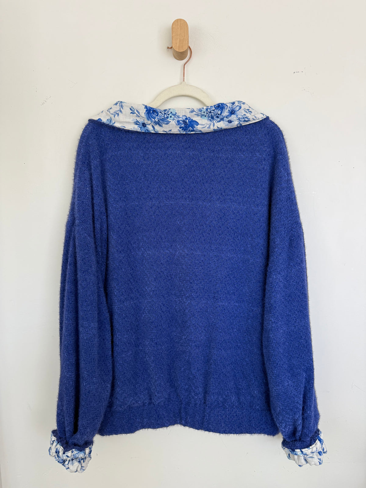 Reversible Upcycled Jacket - Cozy, Oversized & Handmade in San Diego