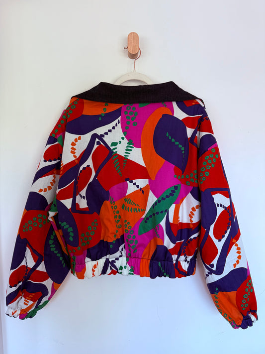 Reversible Upcycled Jacket - Cozy, Oversized & Handmade in San Diego