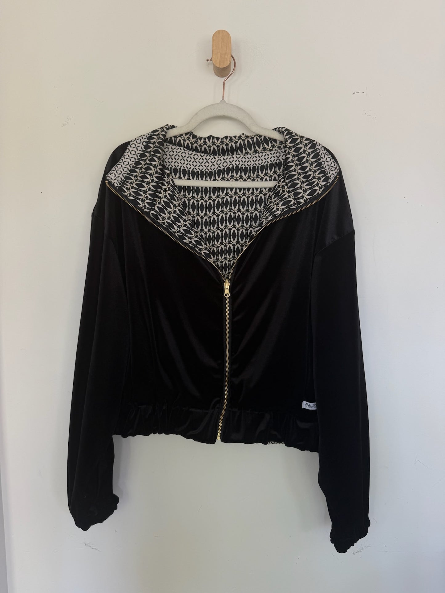 Reversible Upcycled Jacket - Cozy, Oversized & Handmade in San Diego