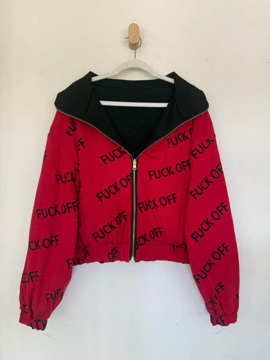 Reversible Upcycled Jacket - Cozy, Oversized & Handmade in San Diego