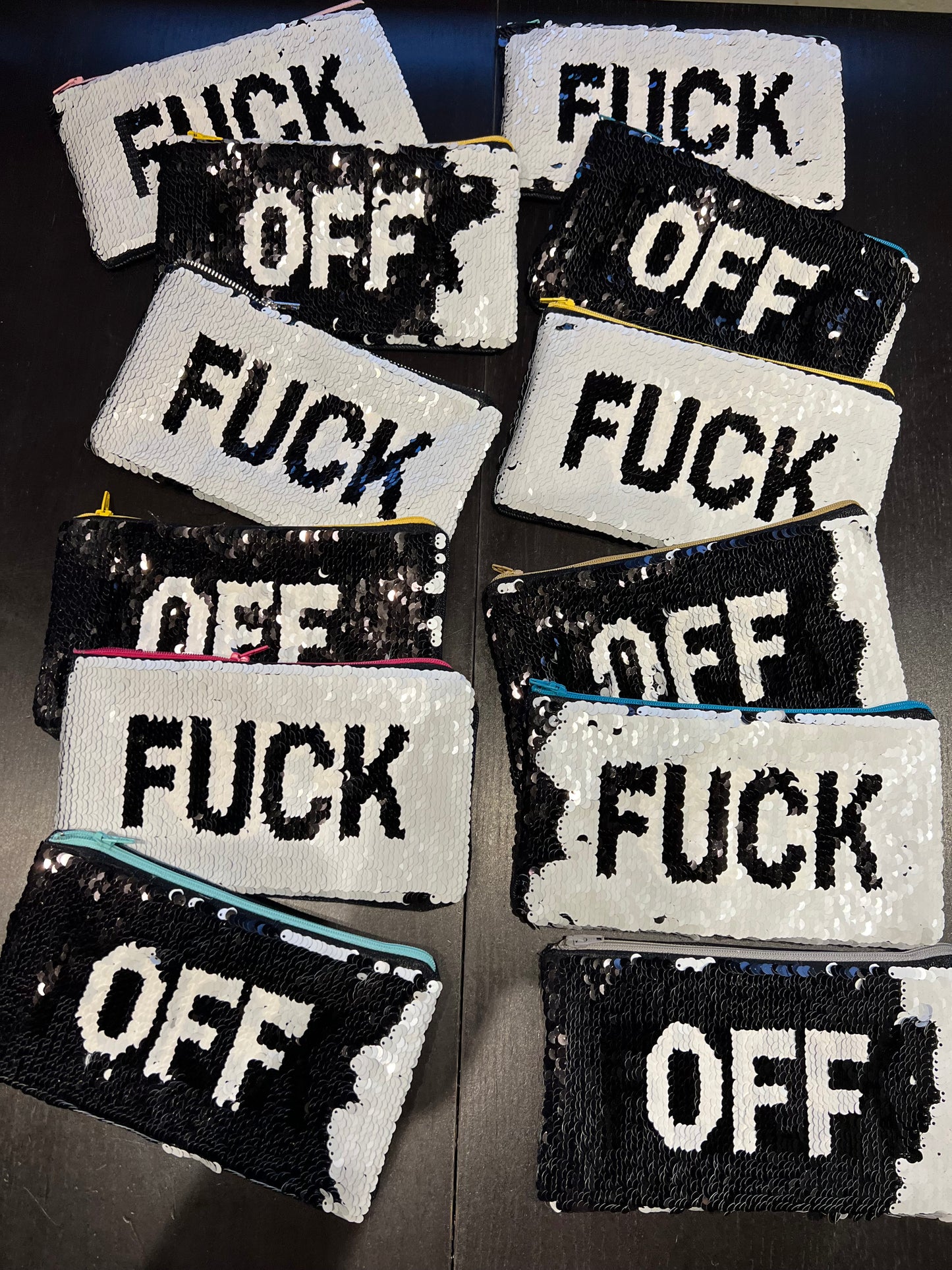 Fuck Off Zipper Pouch