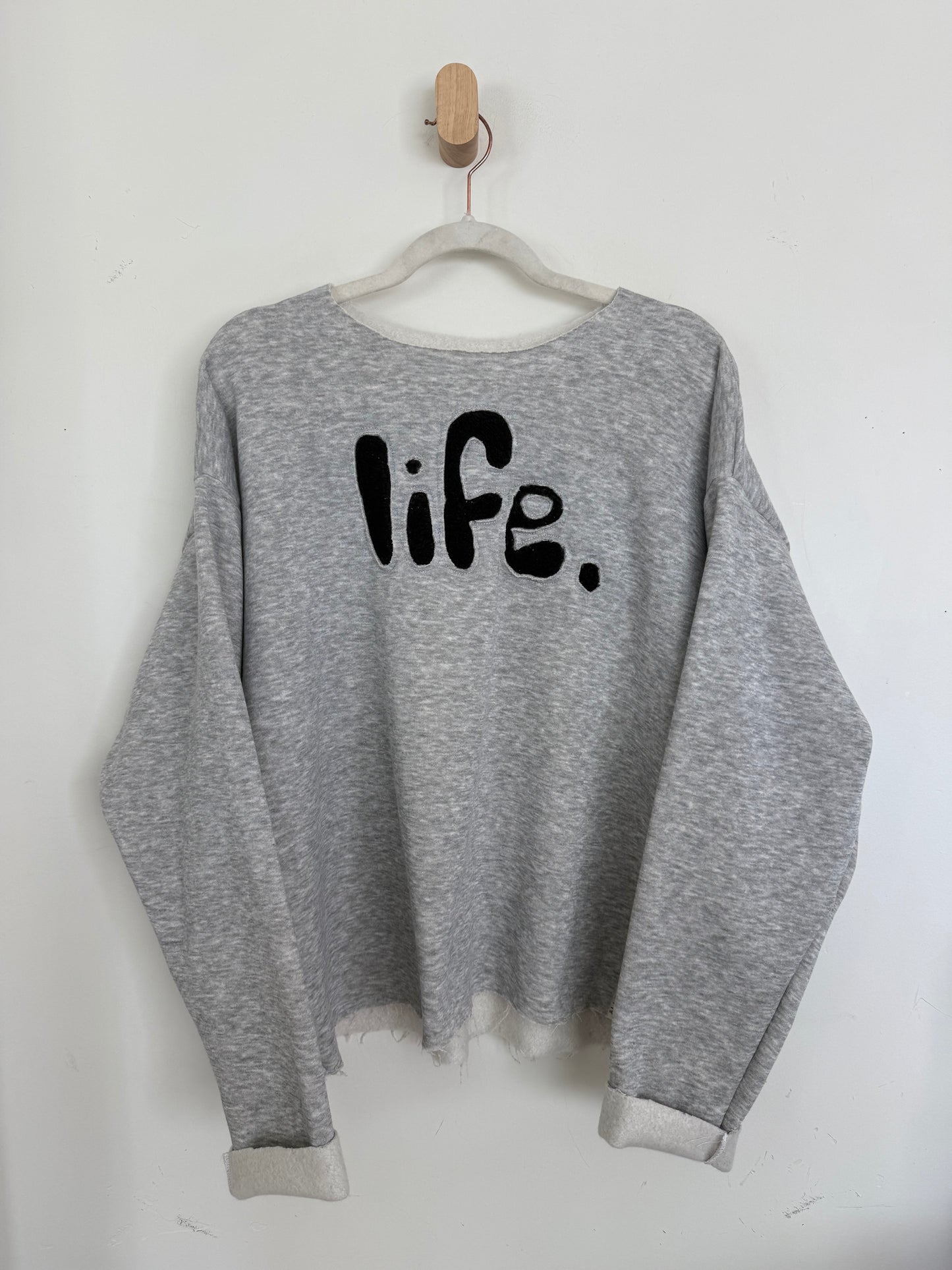 “Life.” Pullover Sweatshirt