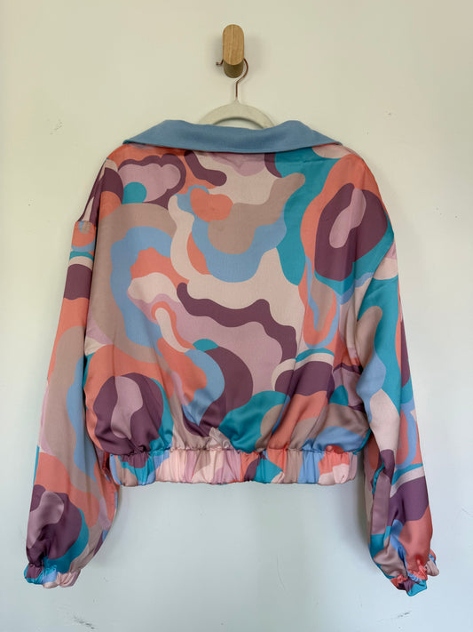 Reversible Upcycled Jacket - Cozy, Oversized & Handmade in San Diego