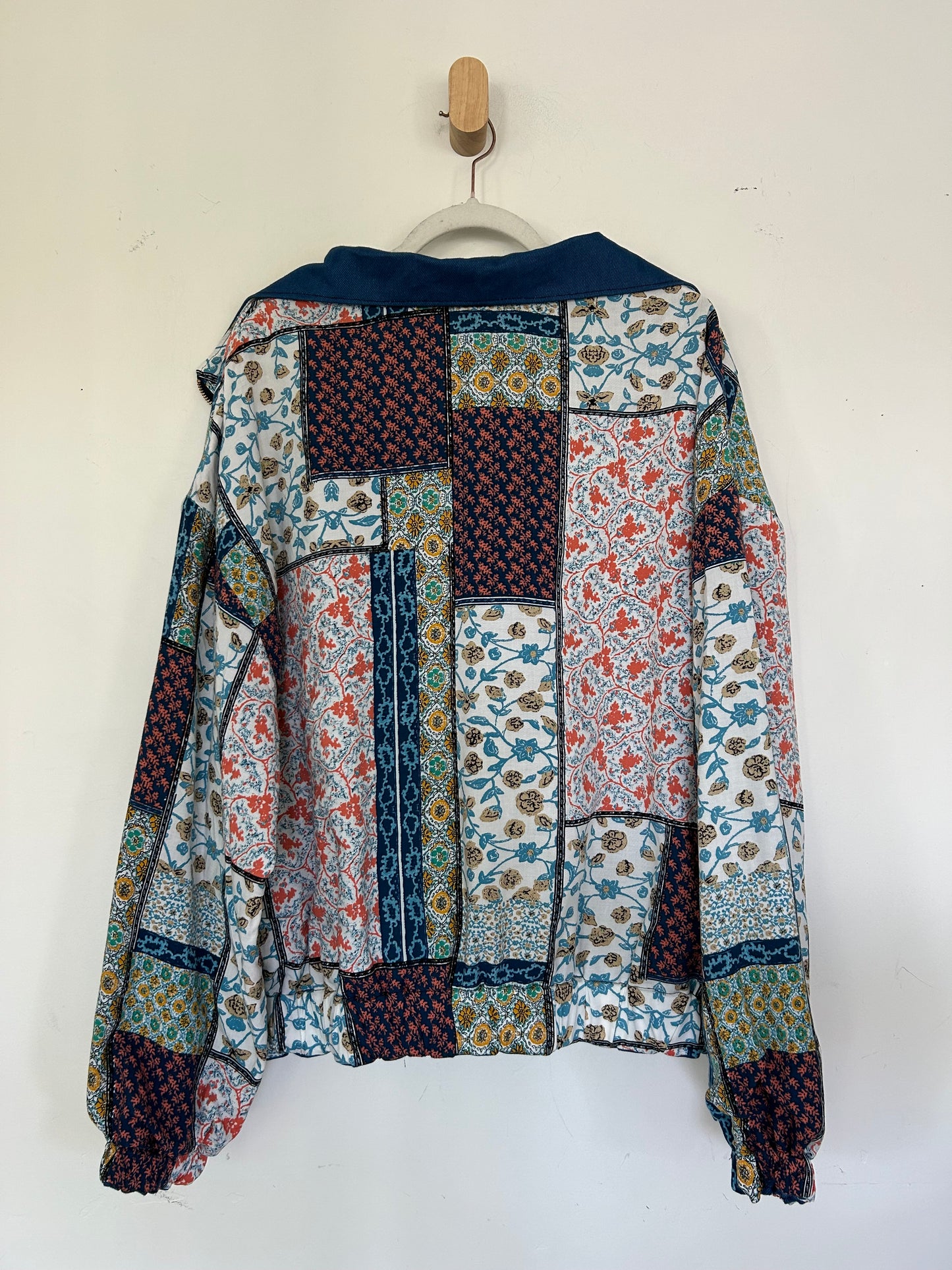 Reversible Upcycled Jacket - Cozy, Oversized & Handmade in San Diego