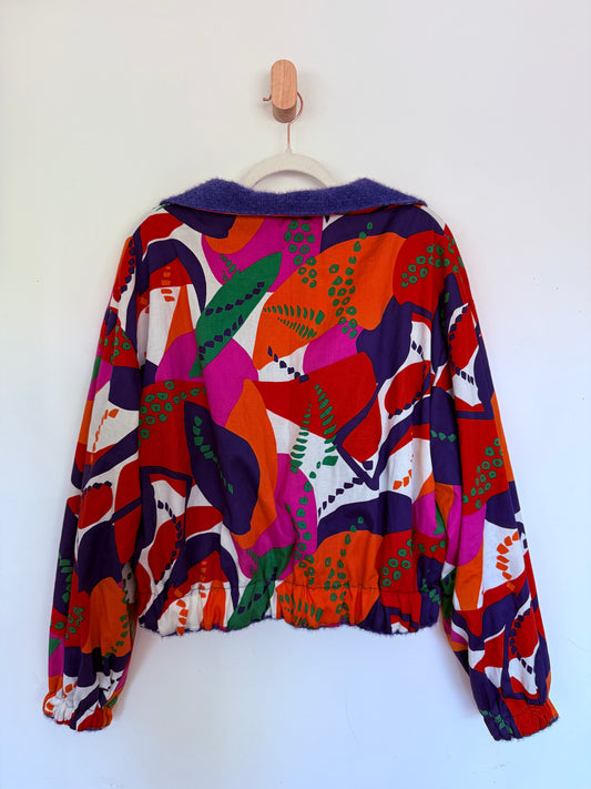 Reversible Upcycled Jacket - Cozy, Oversized & Handmade in San Diego
