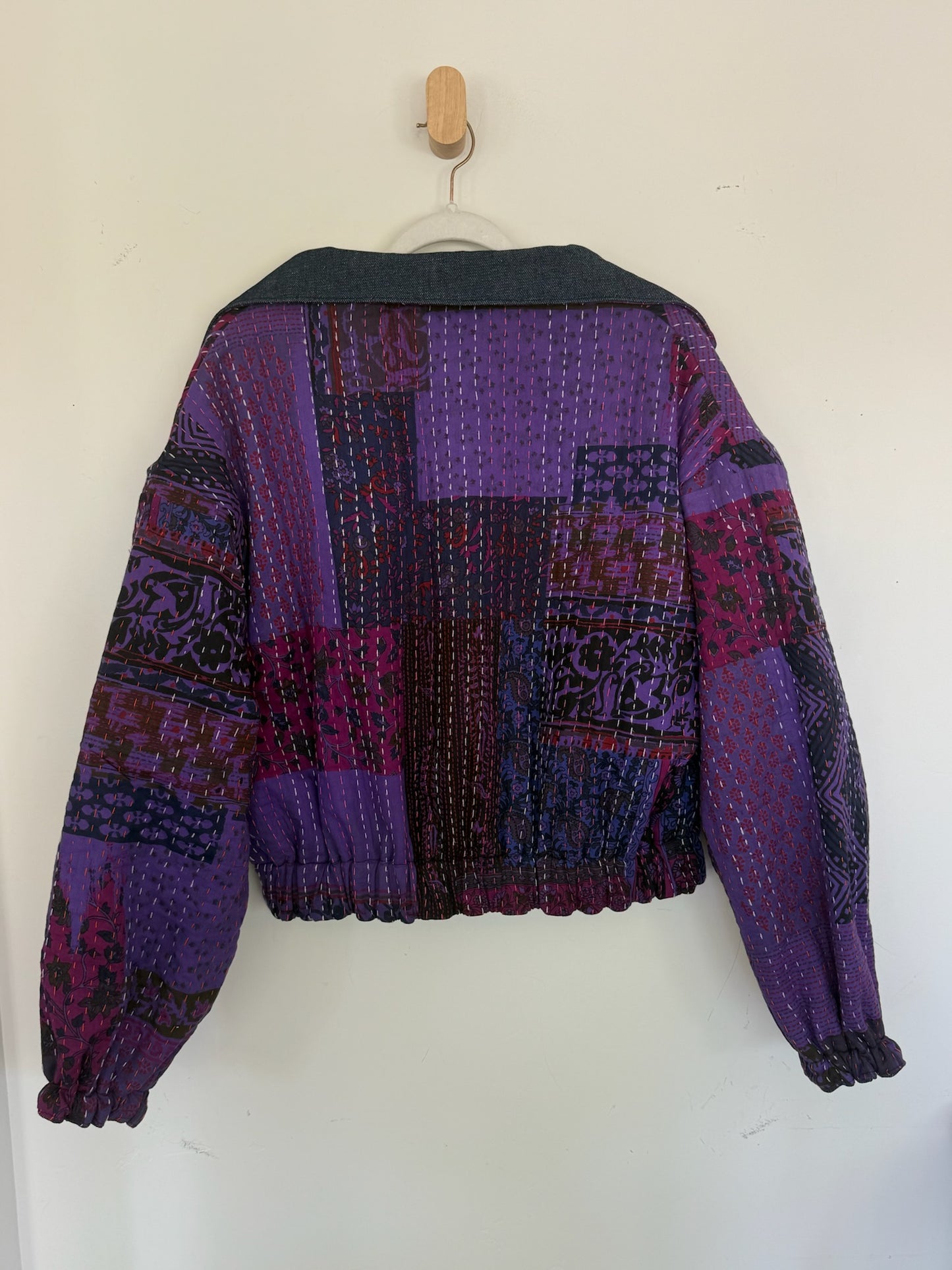 Reversible Upcycled Jacket - Cozy, Oversized & Handmade in San Diego
