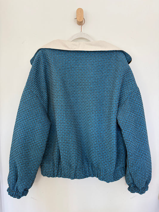 Reversible Upcycled Jacket - Cozy, Oversized & Handmade in San Diego