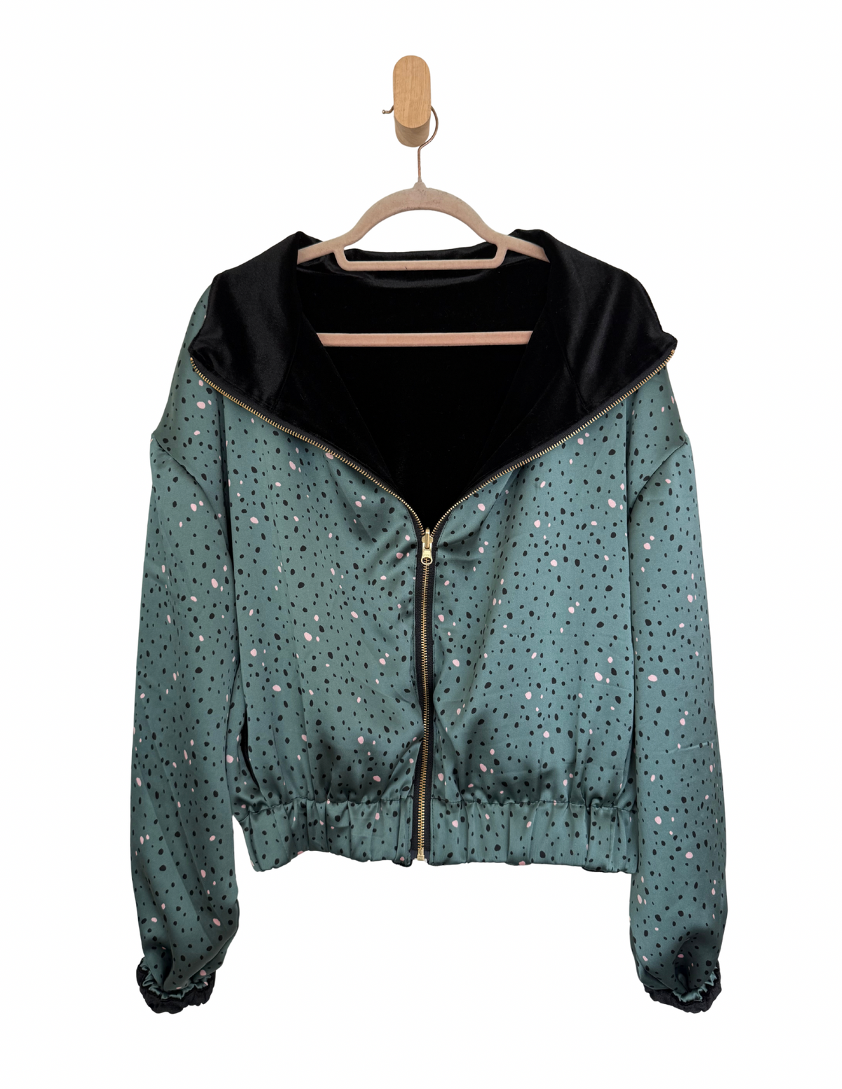 Reversible Upcycled Jacket - Cozy, Oversized & Handmade in San Diego