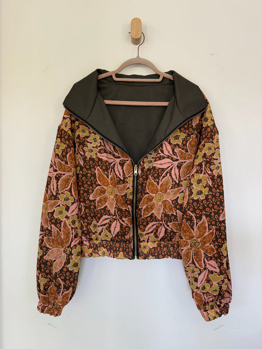Reversible Upcycled Jacket - Cozy, Oversized & Handmade in San Diego