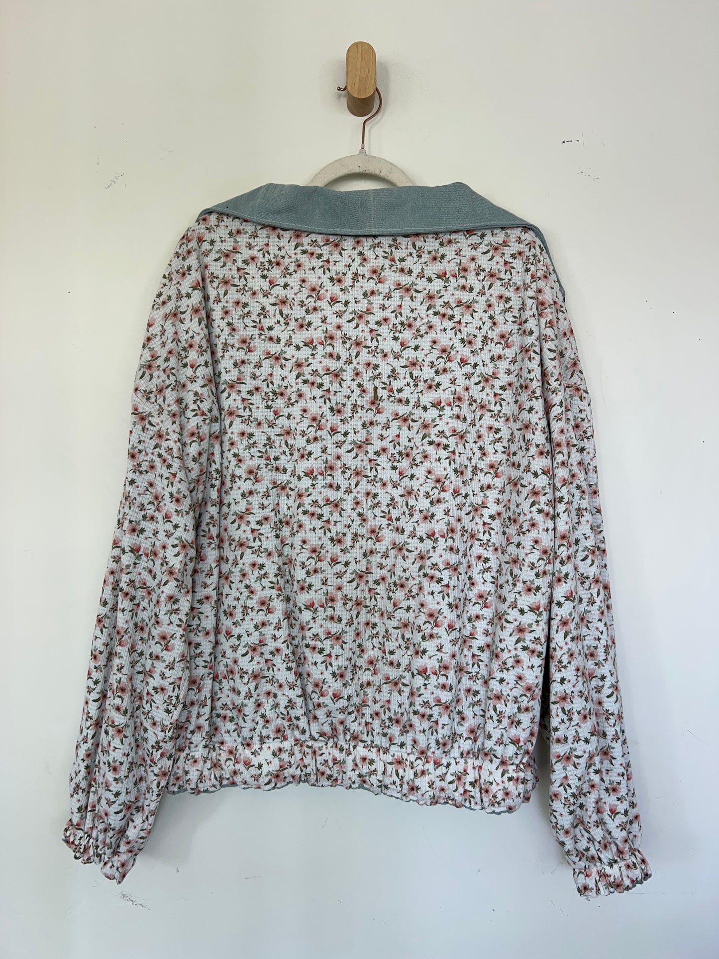 Reversible Upcycled Jacket - Cozy, Oversized & Handmade in San Diego