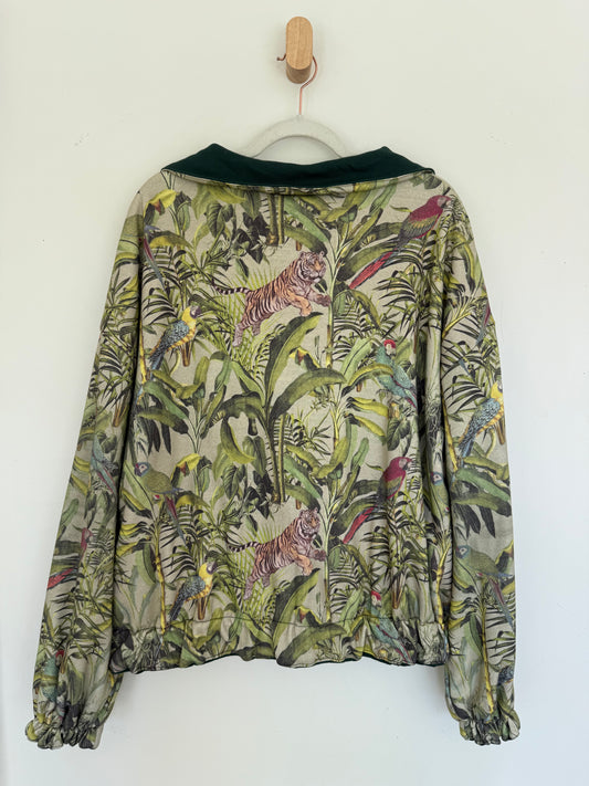 Reversible Upcycled Jacket - Cozy, Oversized & Handmade in San Diego
