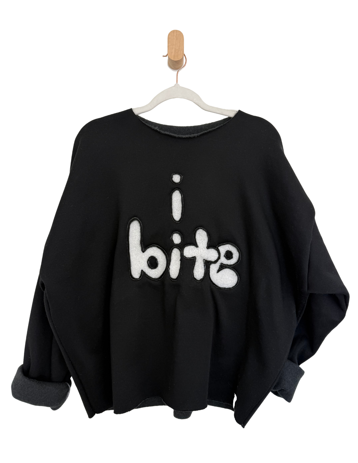 “I Bite” Pullover Sweatshirt