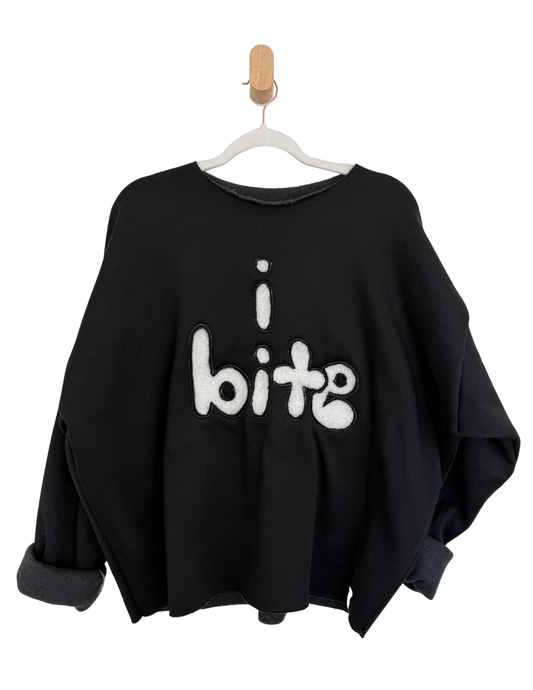 “I Bite” Pullover Sweatshirt