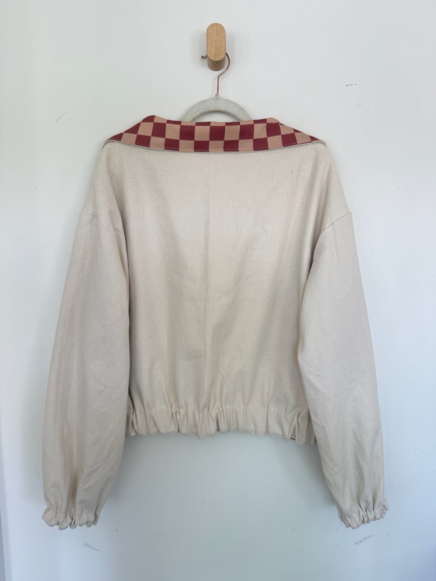 Reversible Upcycled Jacket - Cozy, Oversized & Handmade in San Diego