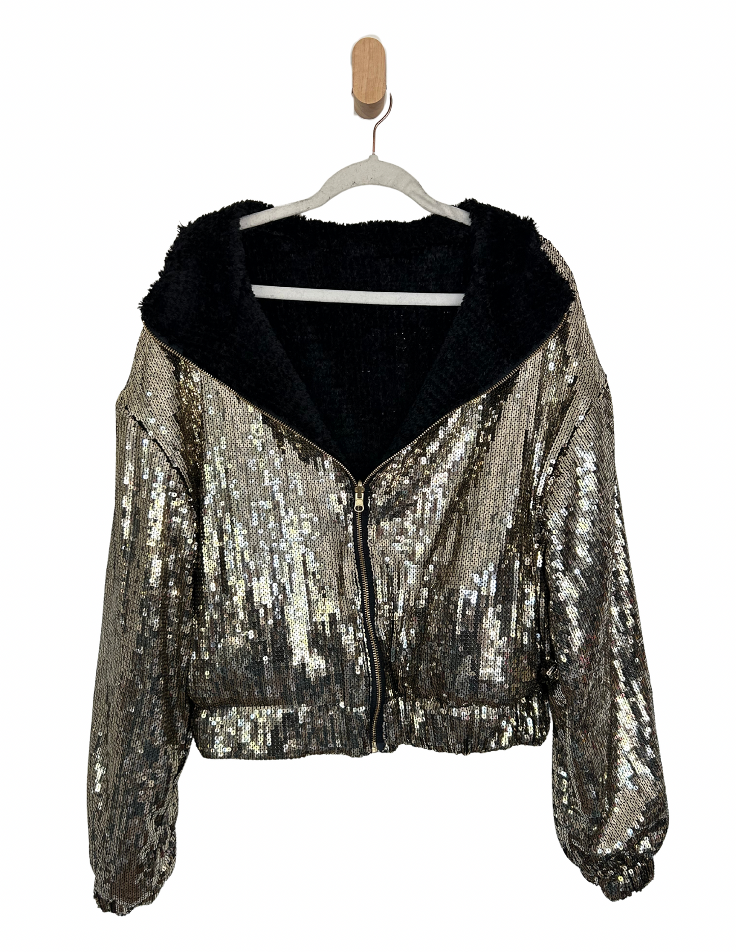 Reversible Upcycled Jacket - Cozy, Oversized & Handmade in San Diego