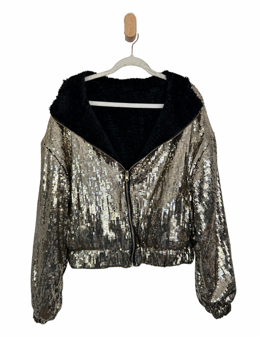 Reversible Upcycled Jacket - Cozy, Oversized & Handmade in San Diego