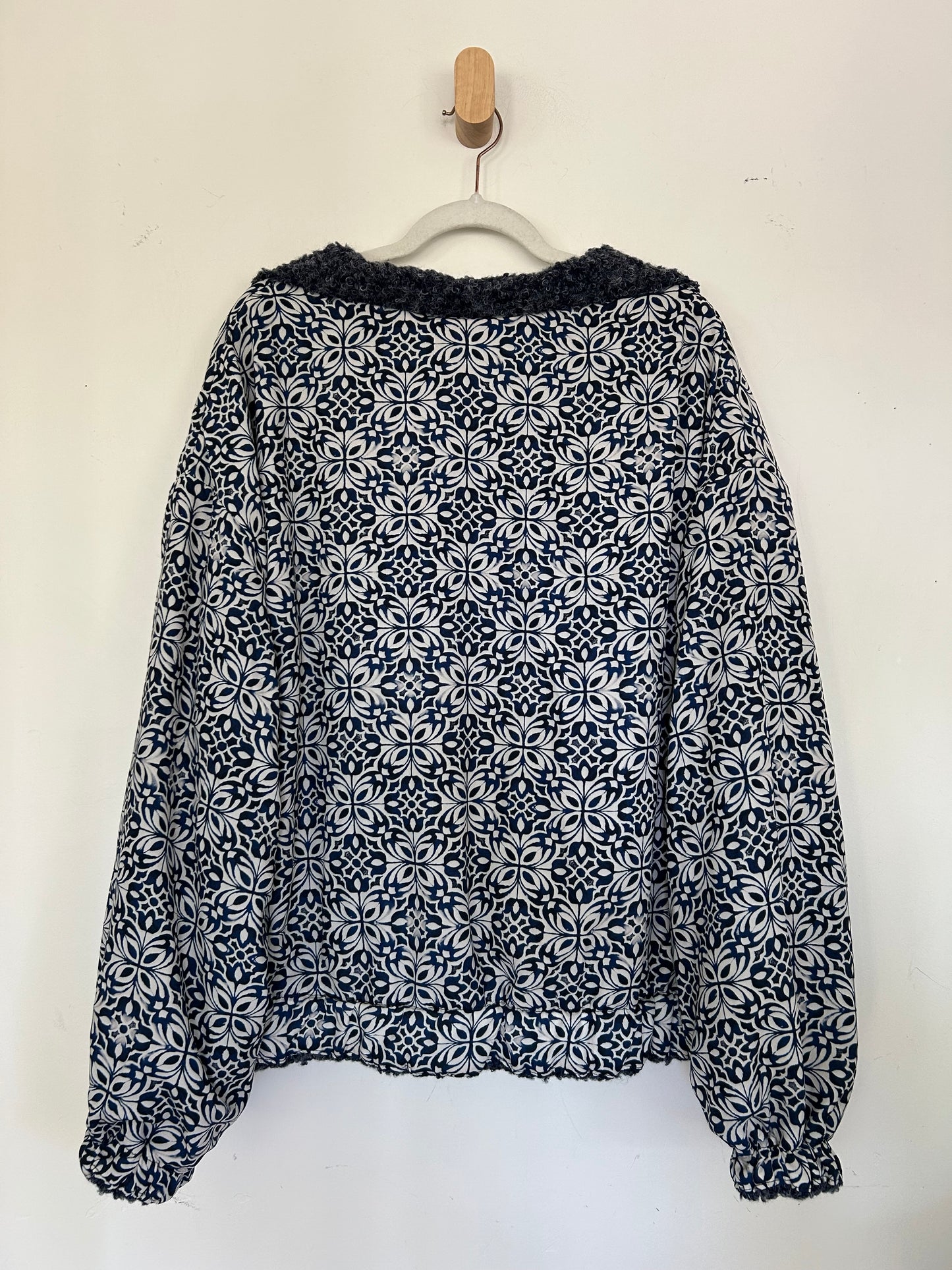 Reversible Upcycled Jacket - Cozy, Oversized & Handmade in San Diego