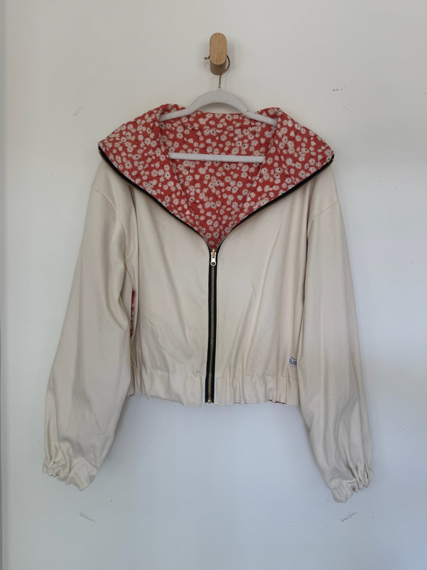 Reversible Upcycled Jacket - Cozy, Oversized & Handmade in San Diego