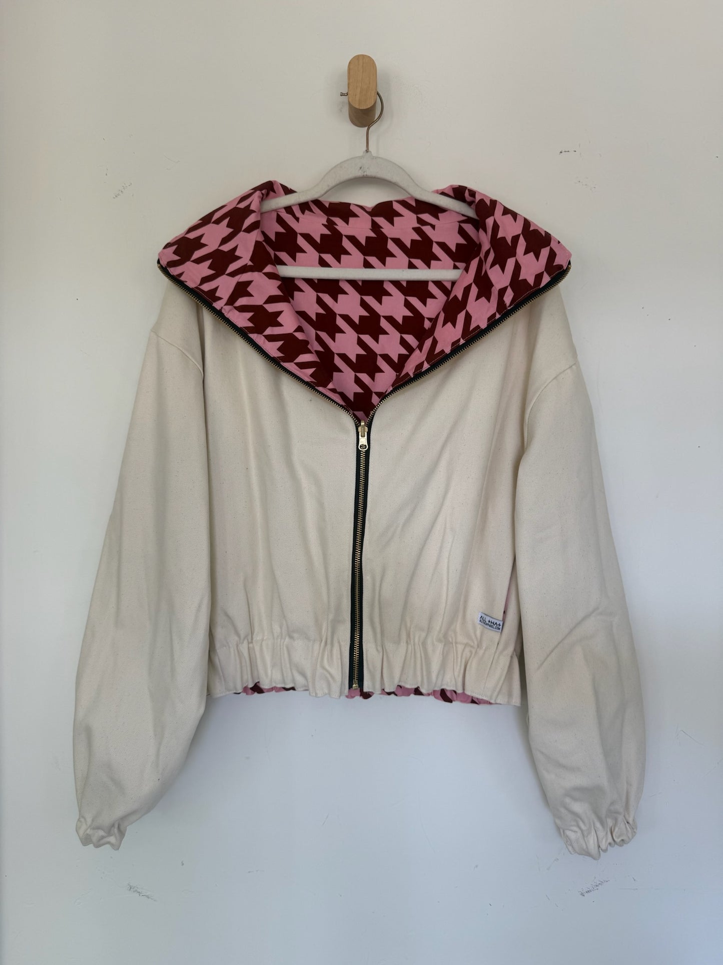 Reversible Upcycled Jacket - Cozy, Oversized & Handmade in San Diego