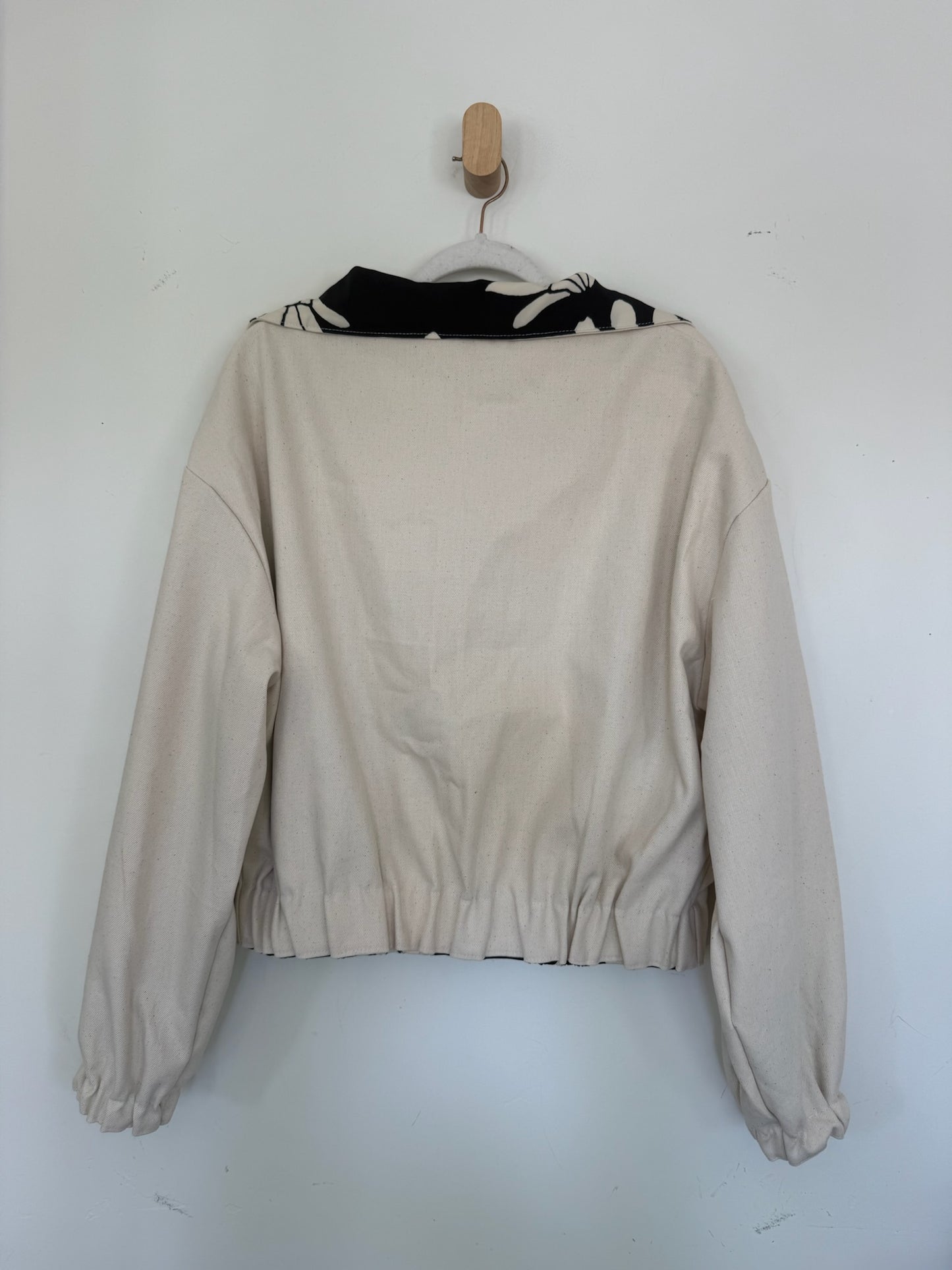 Reversible Upcycled Jacket - Cozy, Oversized & Handmade in San Diego