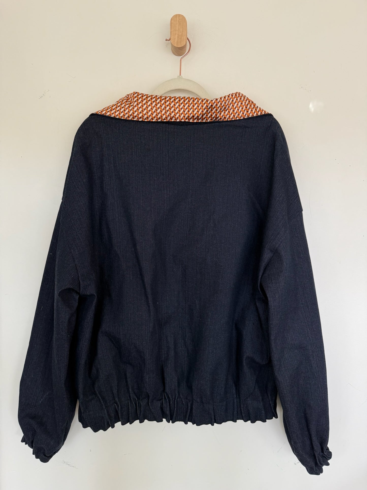 Reversible Upcycled Jacket - Cozy, Oversized & Handmade in San Diego