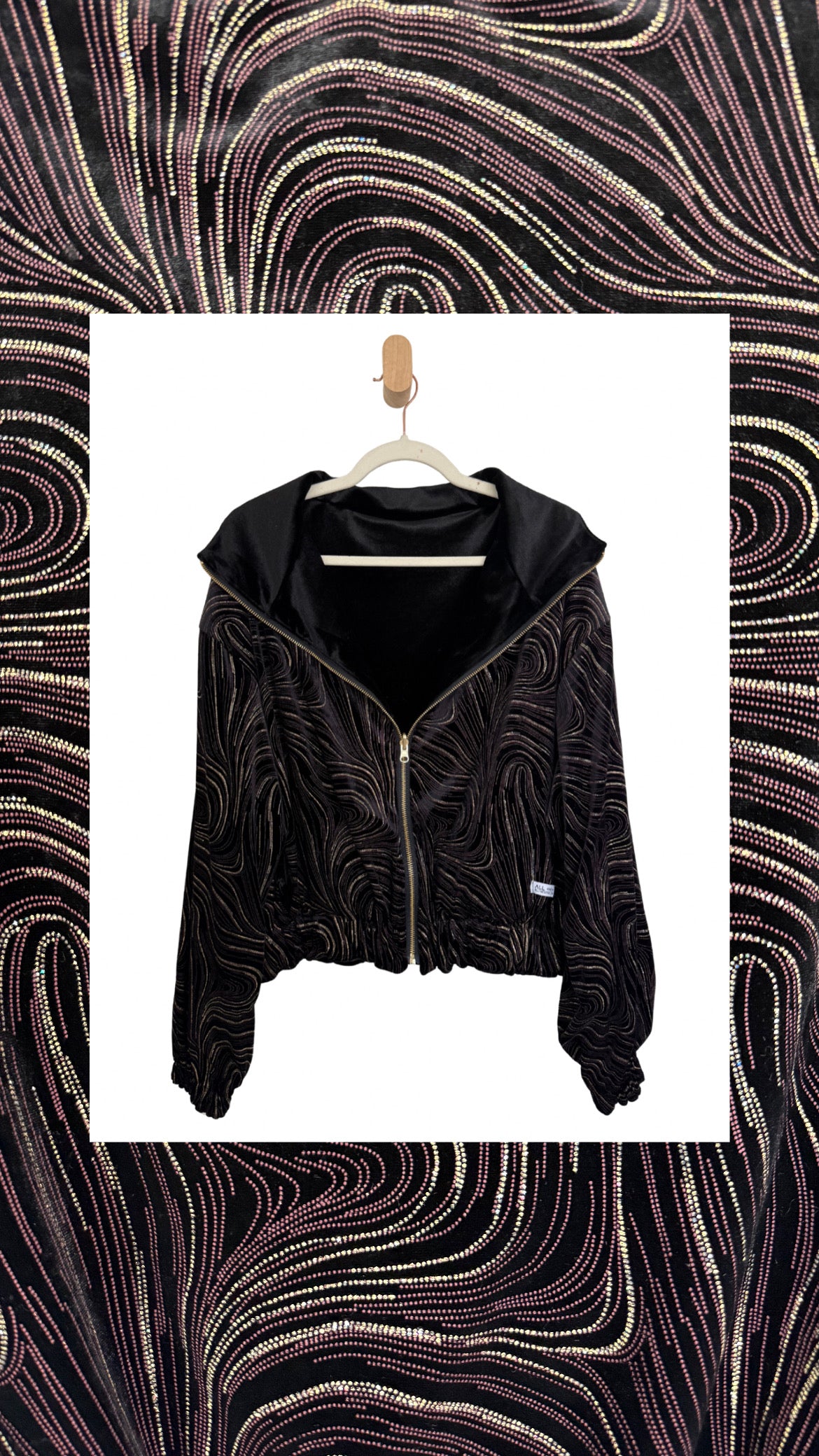 Reversible Upcycled Jacket - Cozy, Oversized & Handmade in San Diego