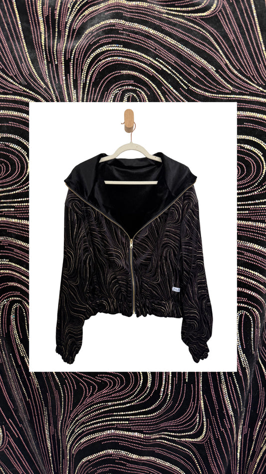 Reversible Upcycled Jacket - Cozy, Oversized & Handmade in San Diego
