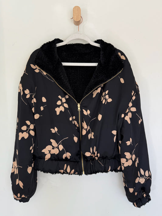 Reversible Upcycled Jacket - Cozy, Oversized & Handmade in San Diego