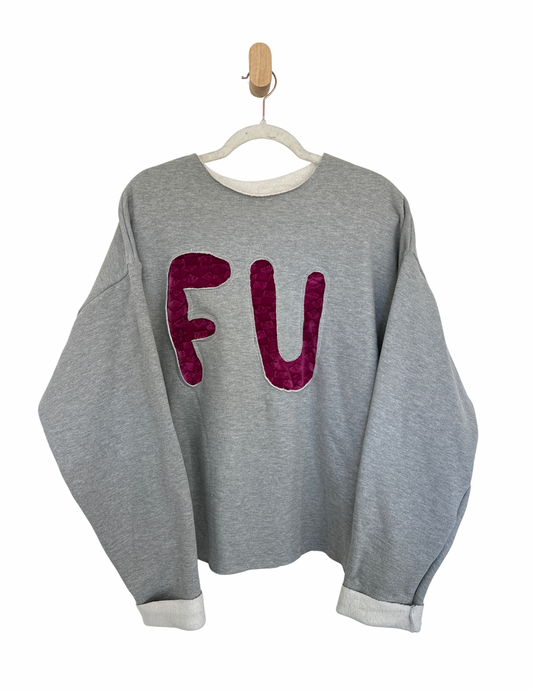 “FU” Pullover Sweatshirt