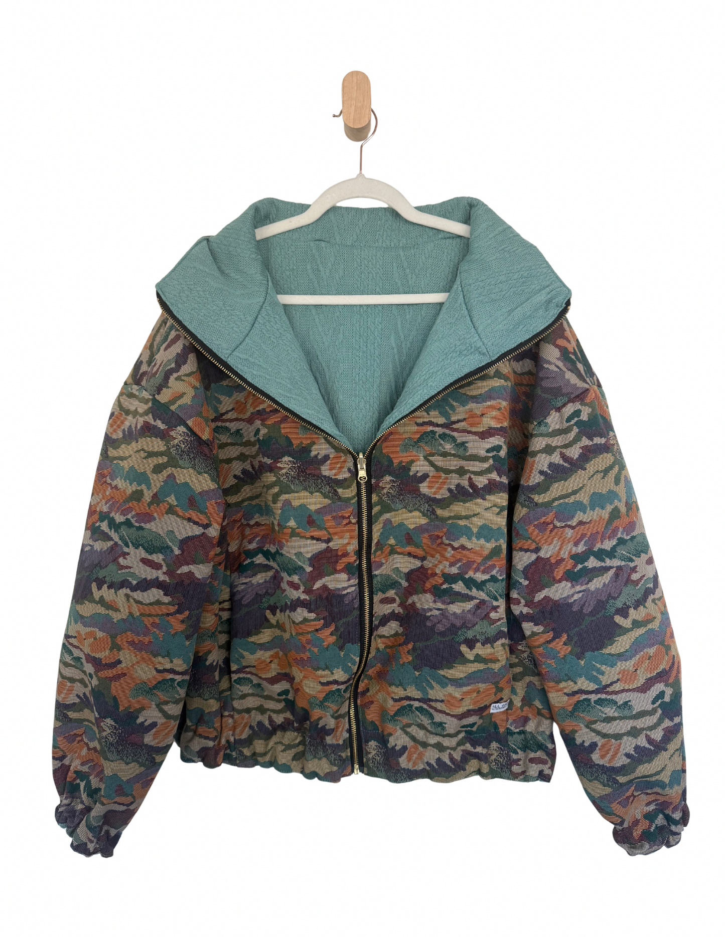Reversible Upcycled Jacket - Cozy, Oversized & Handmade in San Diego (Copy)