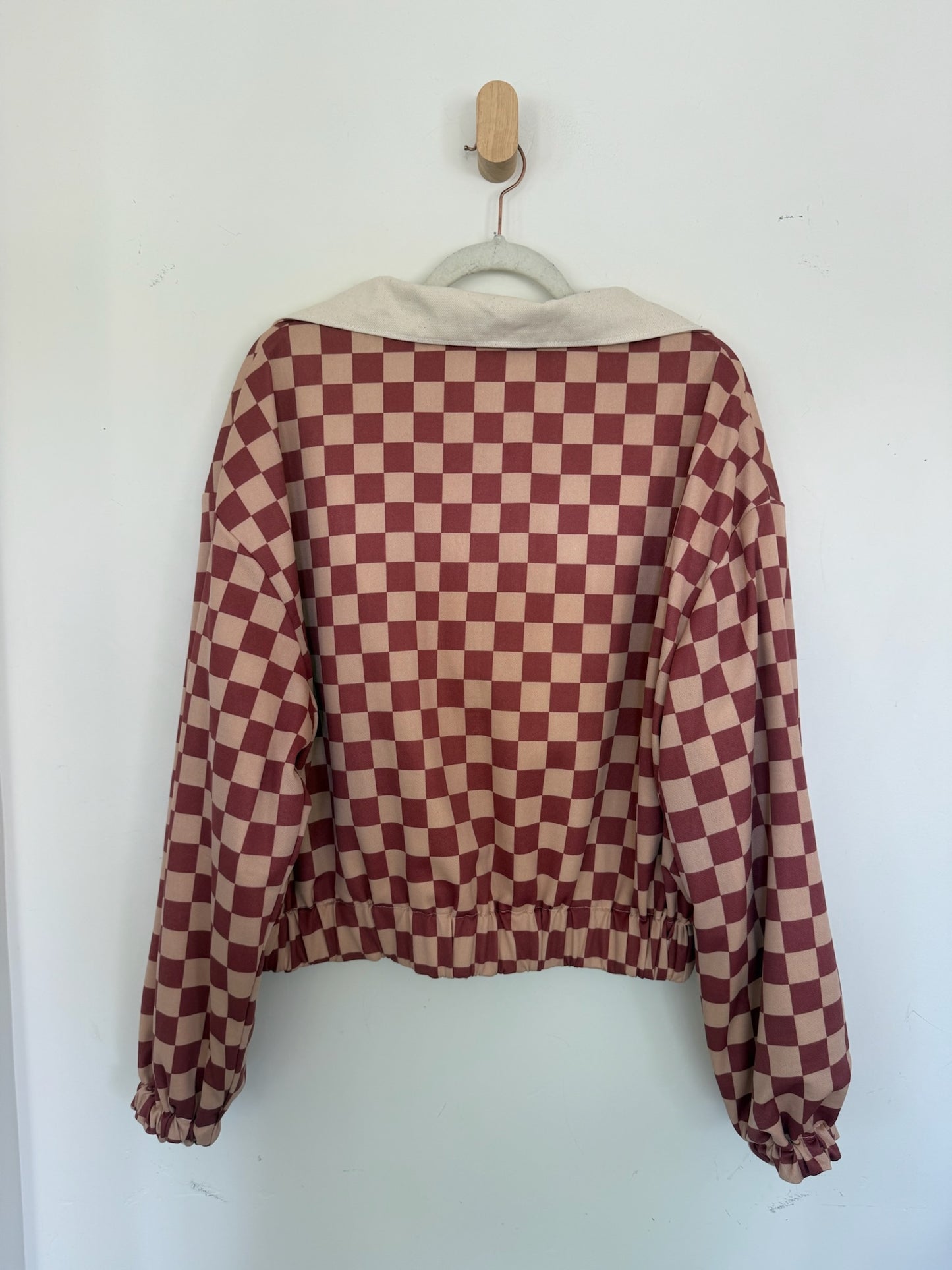 Reversible Upcycled Jacket - Cozy, Oversized & Handmade in San Diego