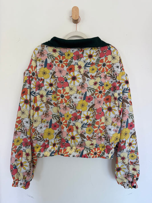 Reversible Upcycled Jacket - Cozy, Oversized & Handmade in San Diego