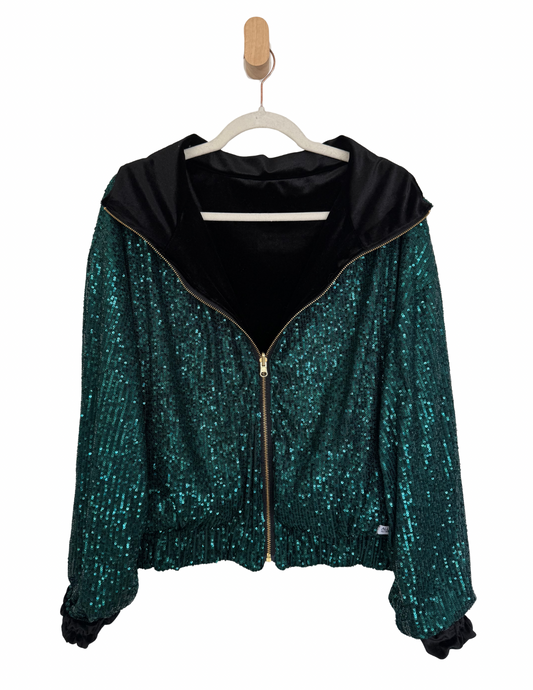 Reversible Upcycled Jacket - Cozy, Oversized & Handmade in San Diego