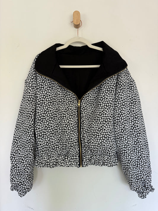 Reversible Upcycled Jacket - Cozy, Oversized & Handmade in San Diego