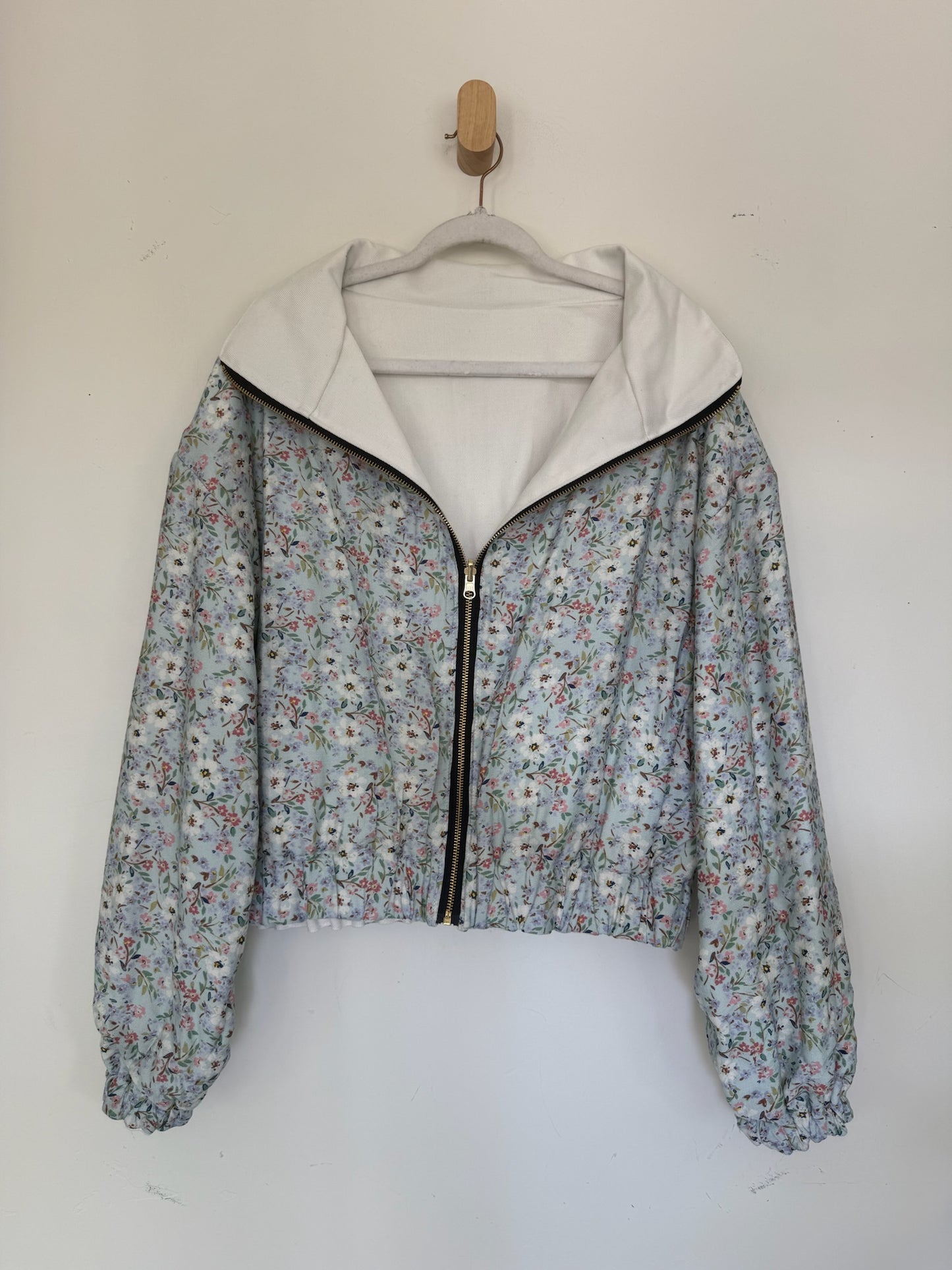 Reversible Upcycled Jacket - Cozy, Oversized & Handmade in San Diego