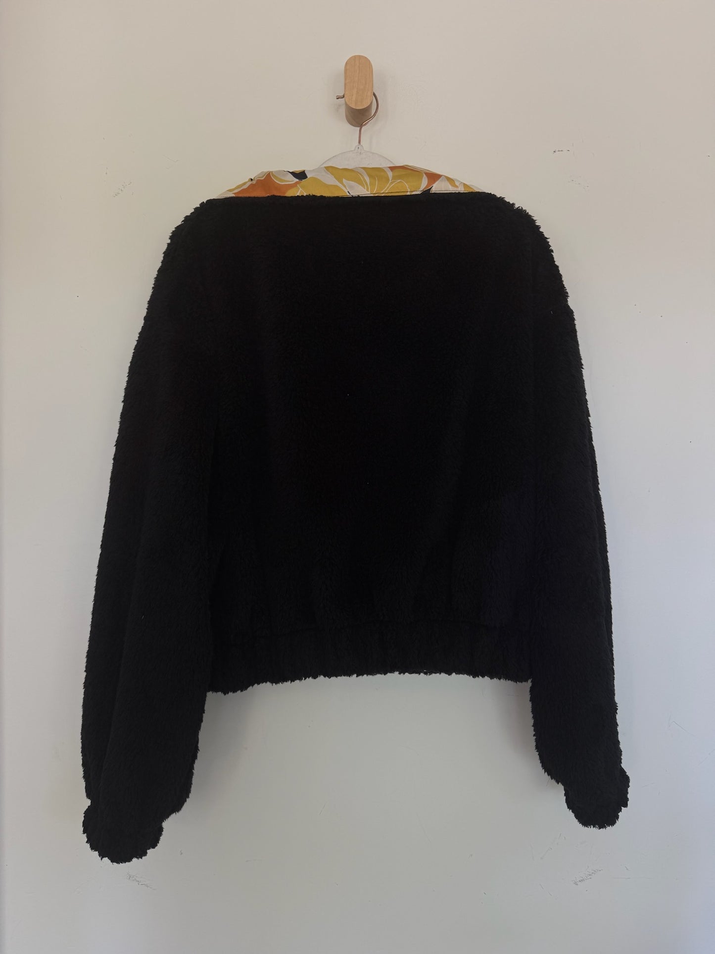 Reversible Upcycled Jacket - Cozy, Oversized & Handmade in San Diego