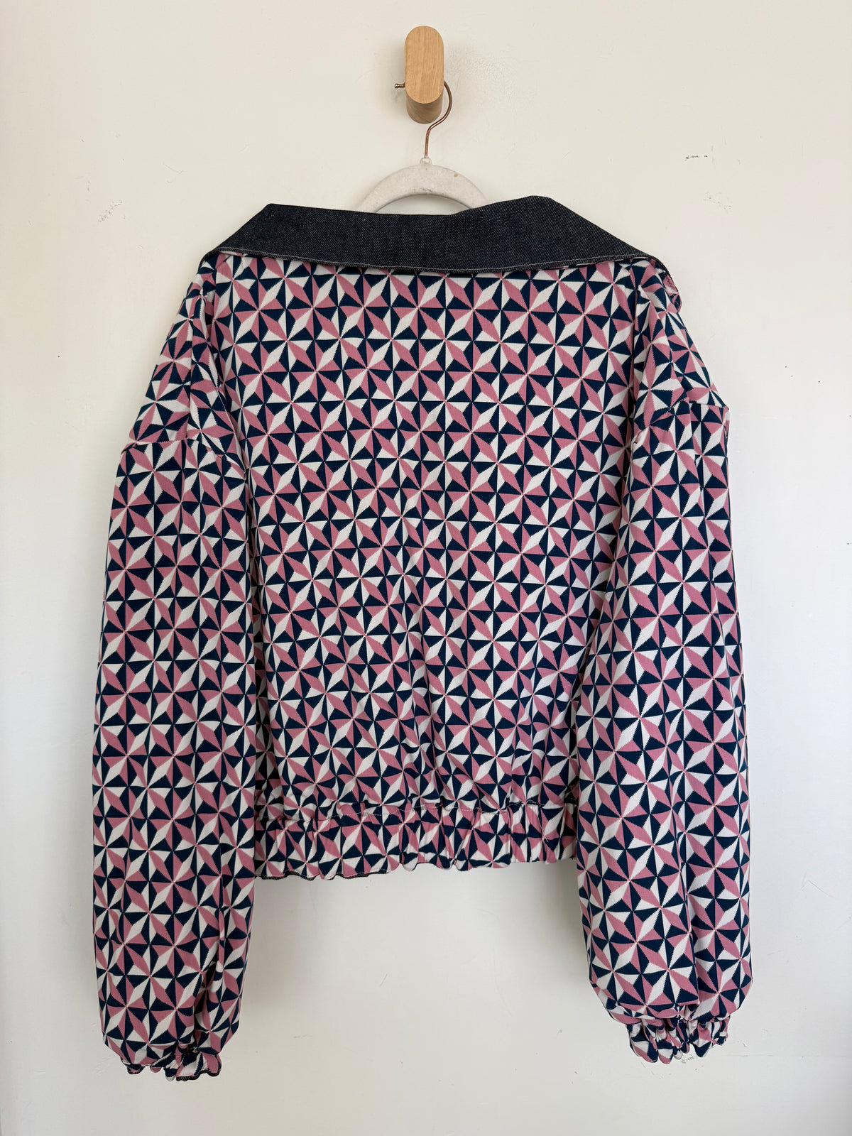 Reversible Upcycled Jacket - Cozy, Oversized & Handmade in San Diego