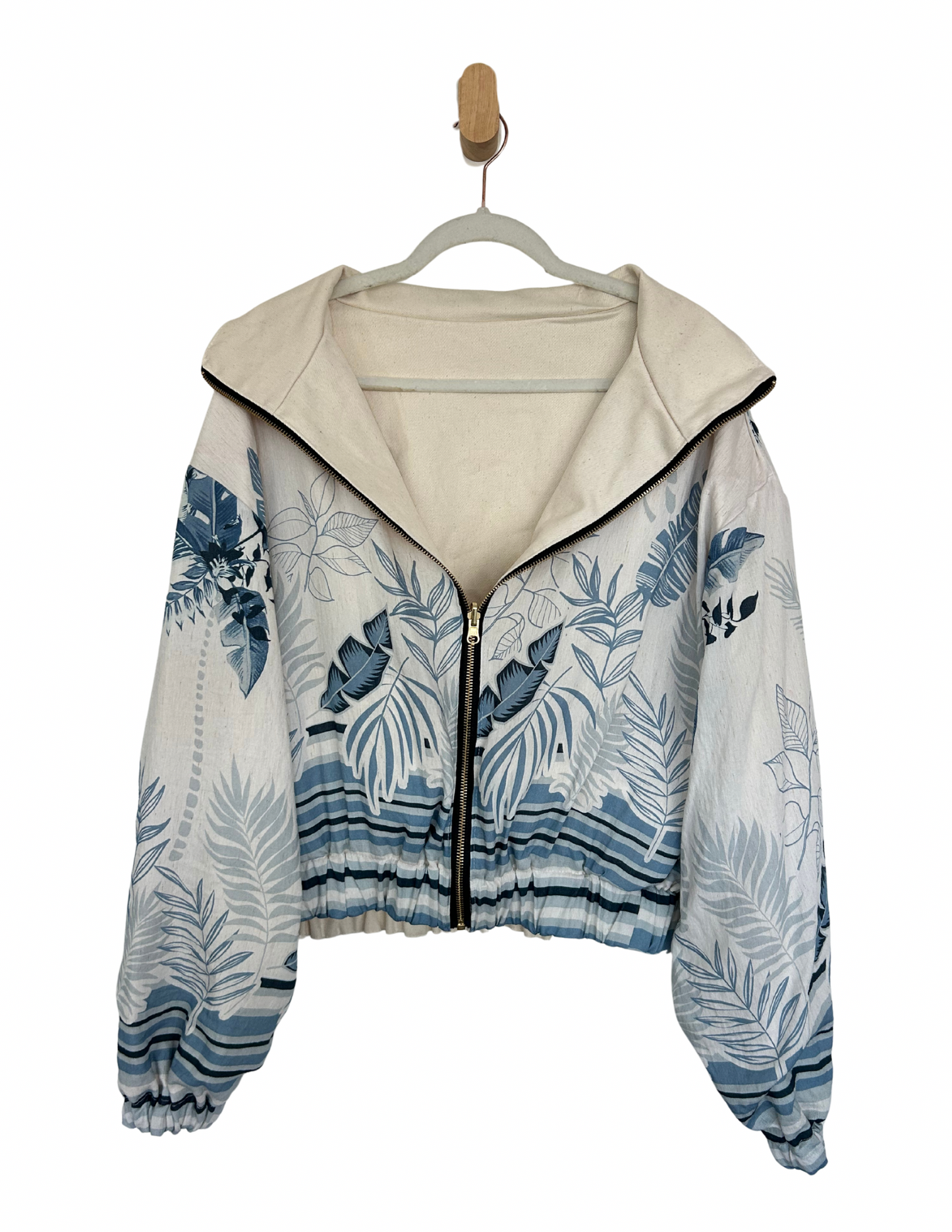 Reversible Upcycled Jacket - Cozy, Oversized & Handmade in San Diego