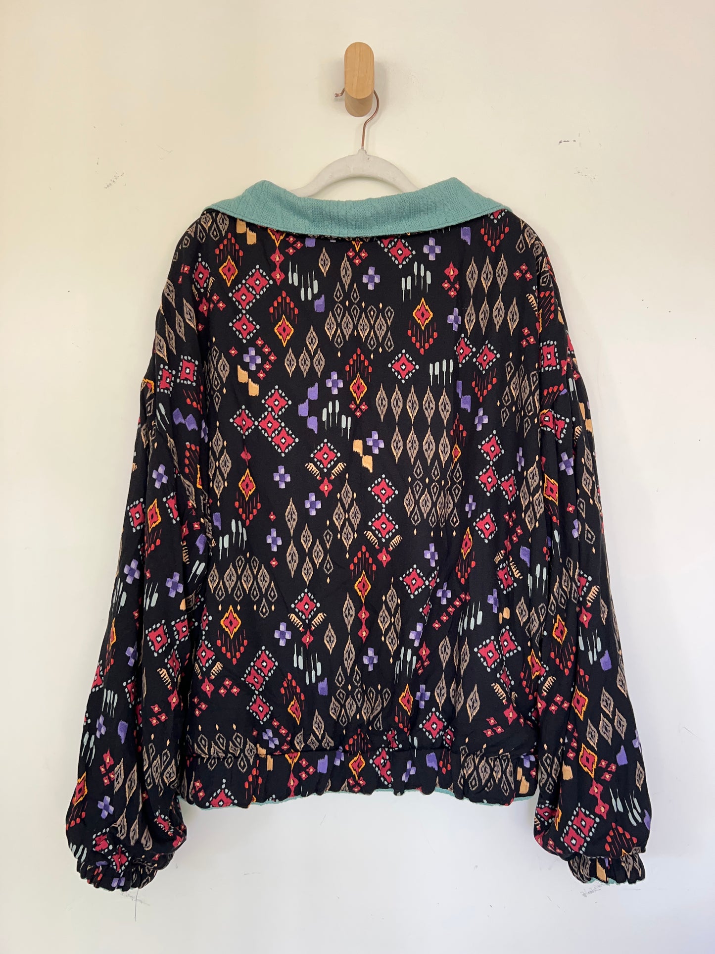 Reversible Upcycled Jacket - Cozy, Oversized & Handmade in San Diego