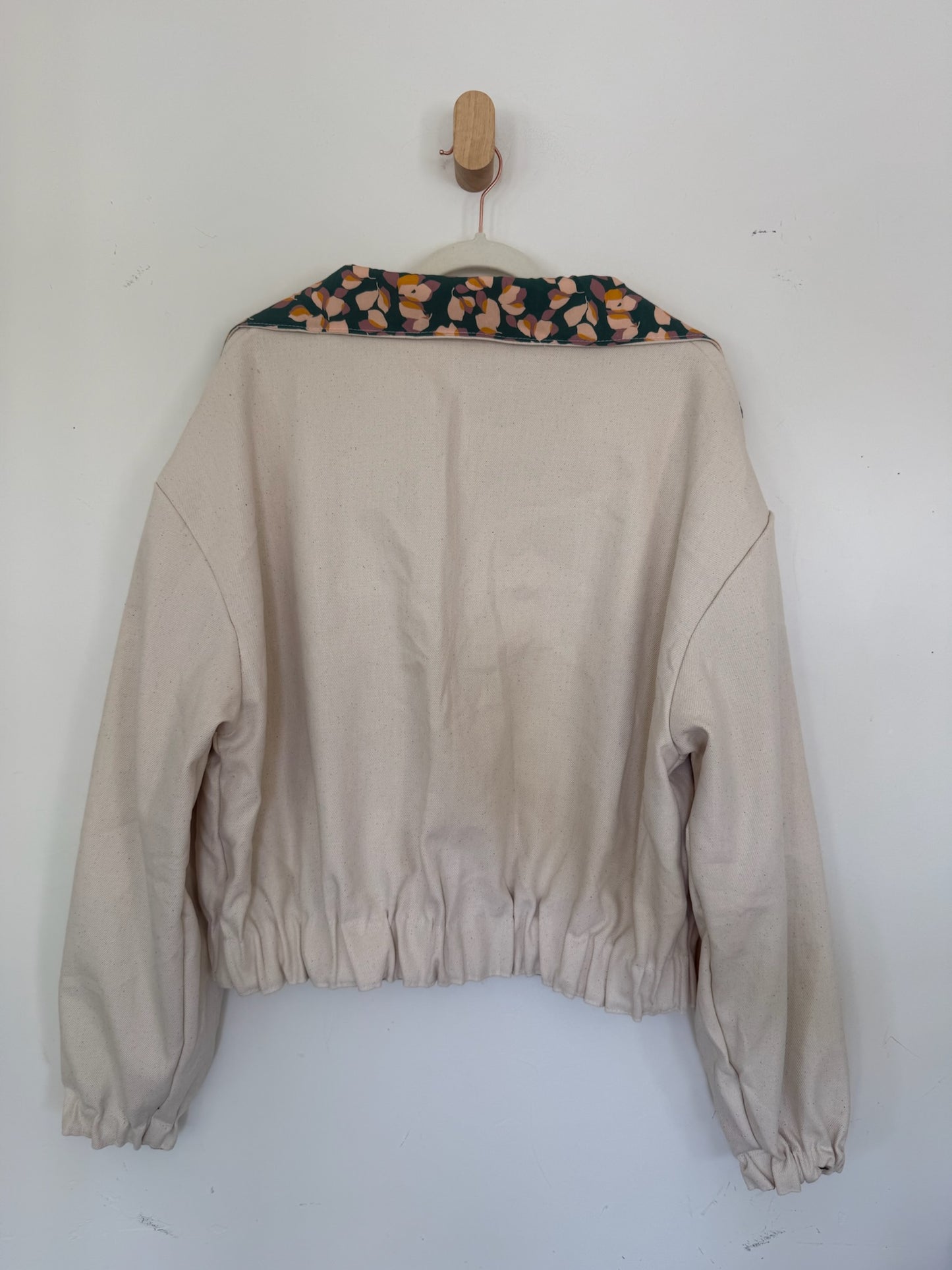 Reversible Upcycled Jacket - Cozy, Oversized & Handmade in San Diego