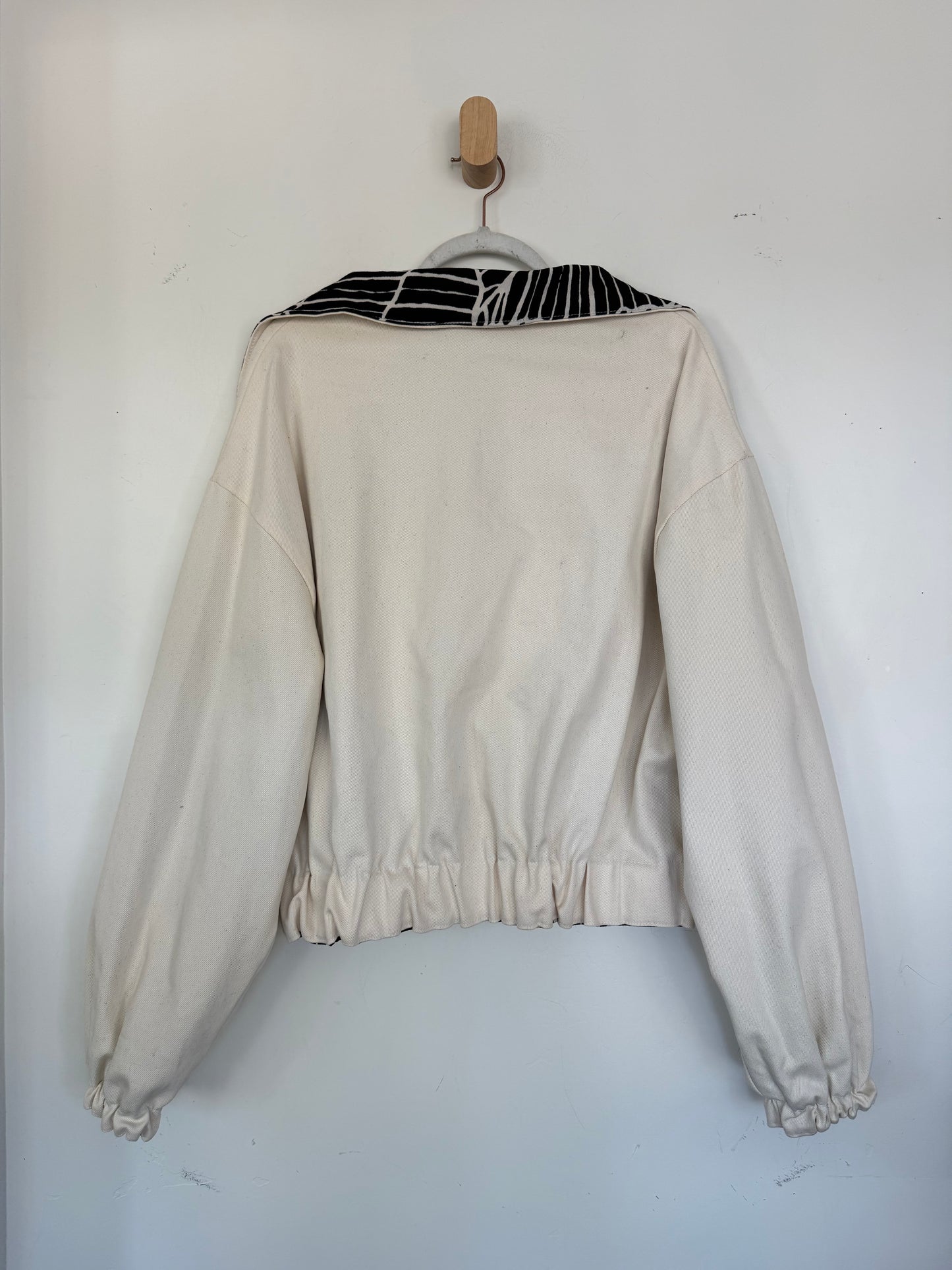 Reversible Upcycled Jacket - Cozy, Oversized & Handmade in San Diego