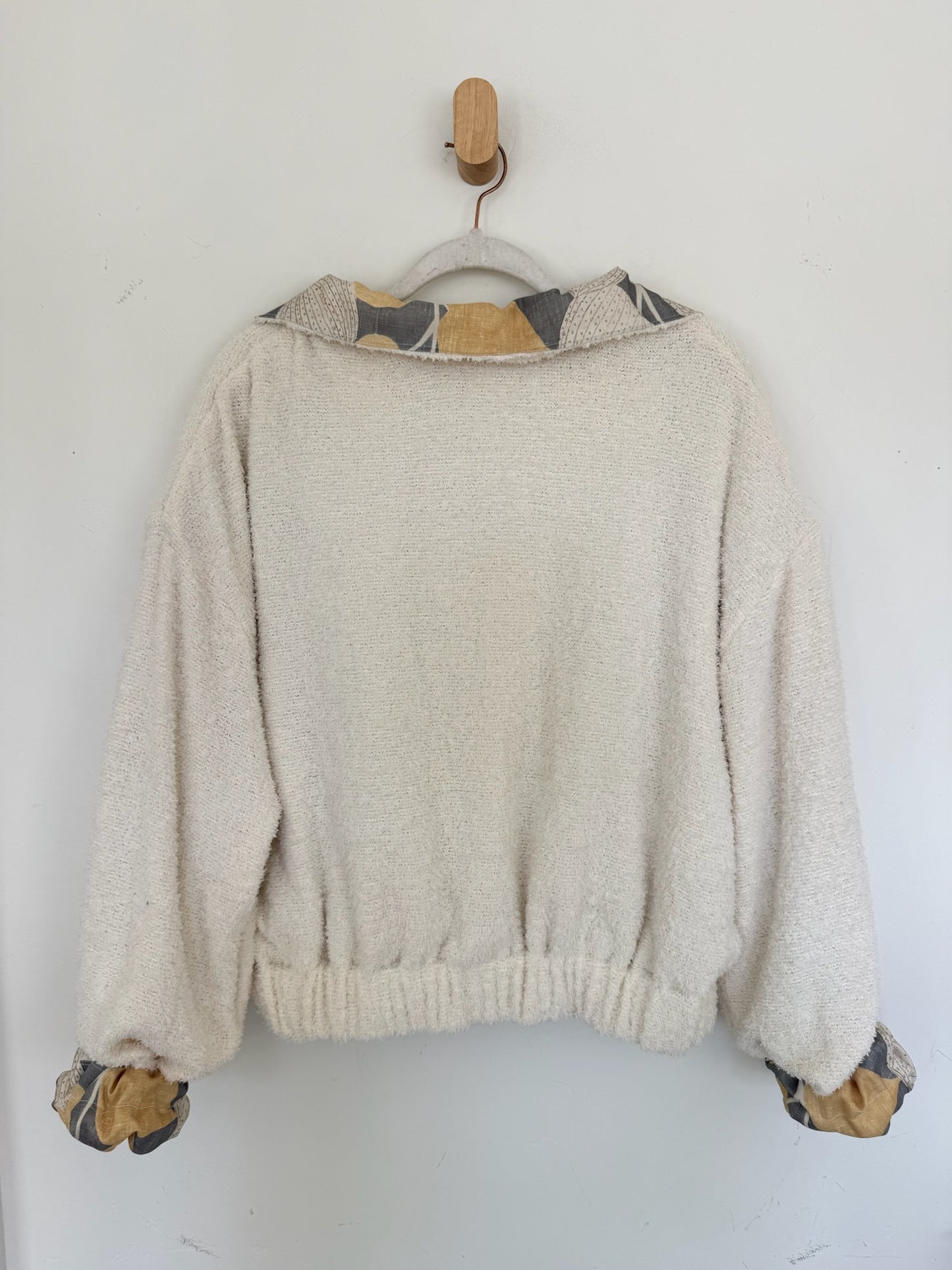 Reversible Upcycled Jacket - Cozy, Oversized & Handmade in San Diego