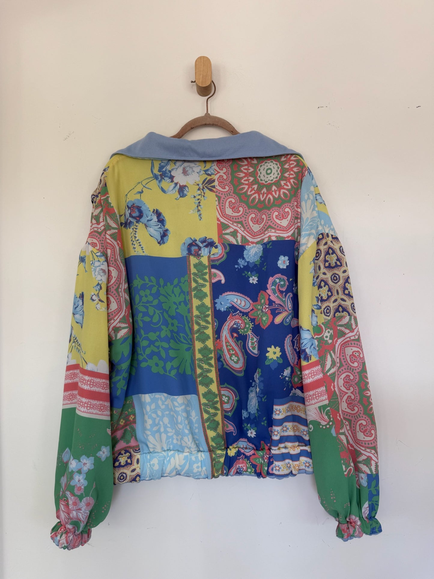 Reversible Upcycled Jacket - Cozy, Oversized & Handmade in San Diego