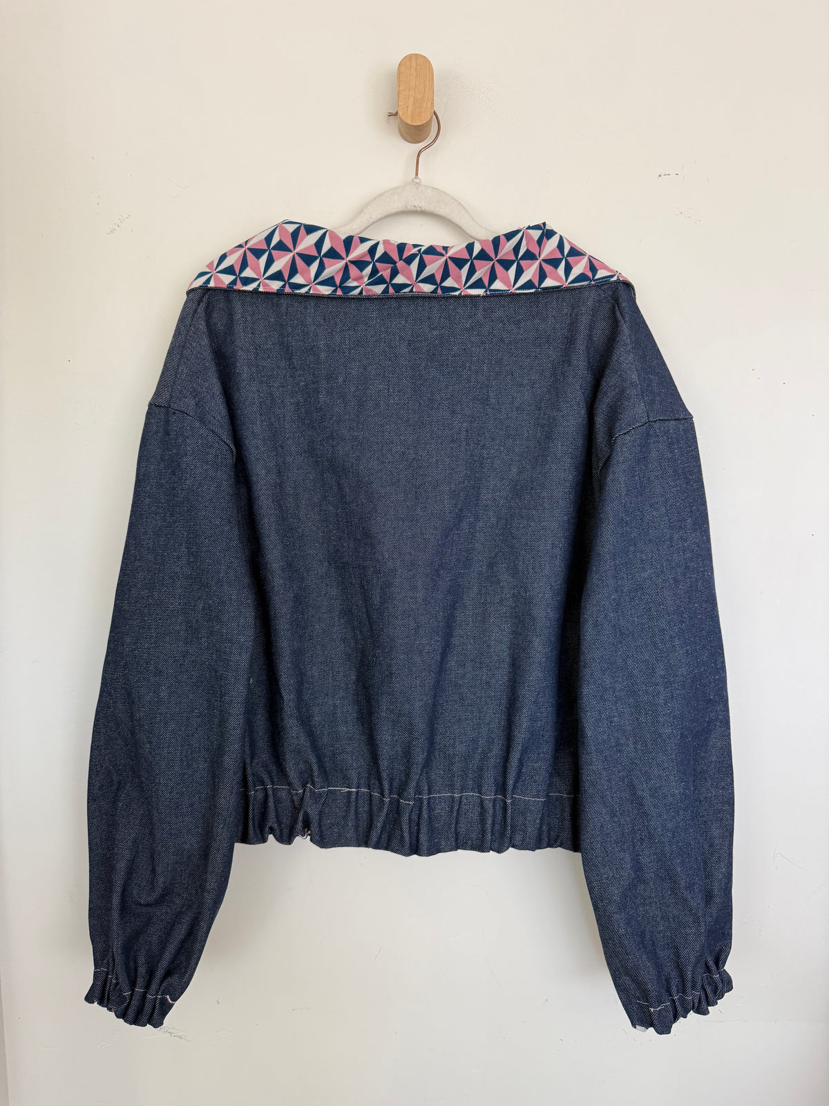 Reversible Upcycled Jacket - Cozy, Oversized & Handmade in San Diego