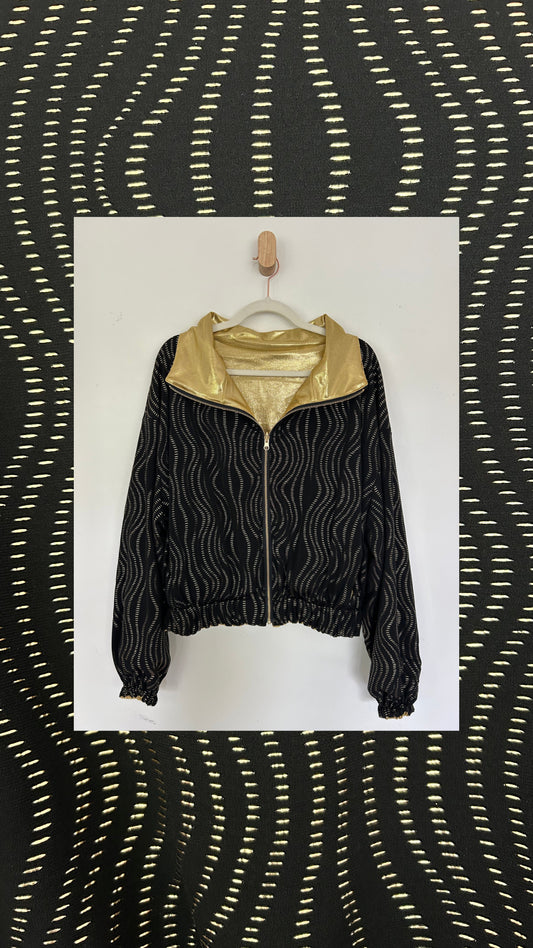 Reversible Upcycled Jacket - Cozy, Oversized & Handmade in San Diego