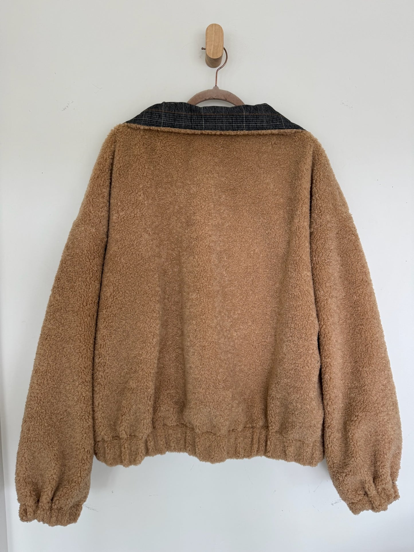 Reversible Upcycled Jacket - Cozy, Oversized & Handmade in San Diego