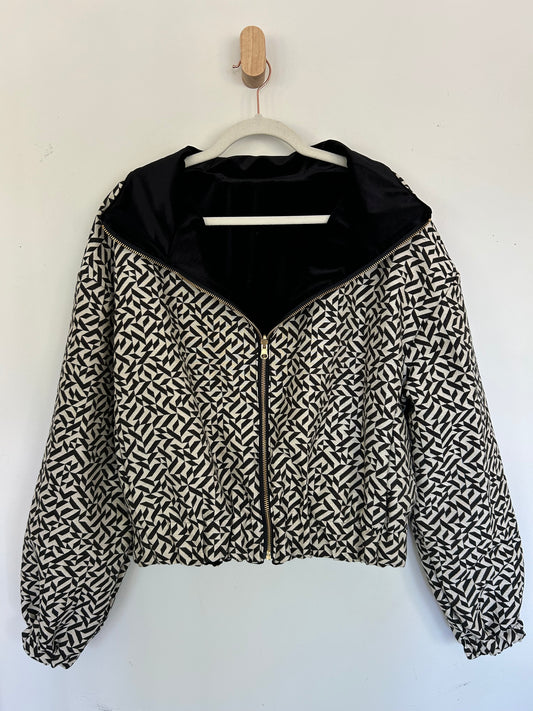 Reversible Upcycled Jacket - Cozy, Oversized & Handmade in San Diego